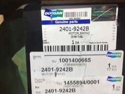 Doosan Hidrolik Yedek Parçaları